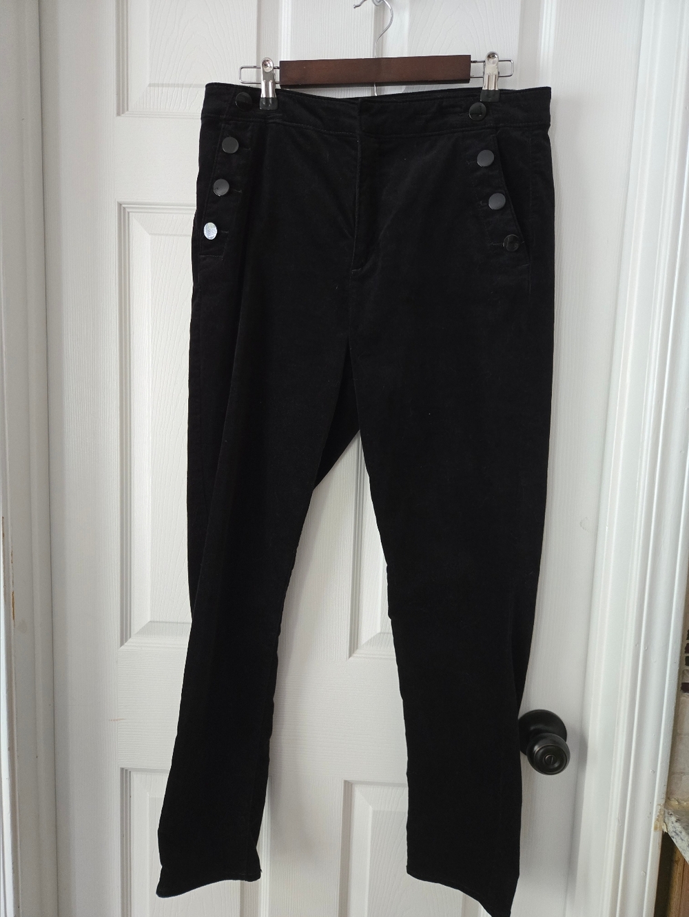 LOFT velvet Skinny Pants Size 8/10